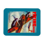 Flying Aces Magazine Cover 5 Magneet (Horizontaal)