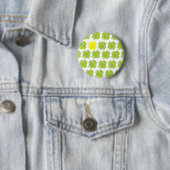 Flying Android Yellow Ronde Button 5,7 Cm (In situ)