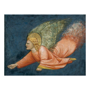 Flying angel (Giotto volger) CC0525 Perfect Poster