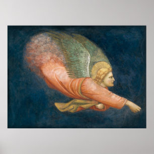 Flying angel (Giotto volger) CC1122 Renaissance Poster