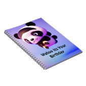 Flying Baby Panda, Carnet d'anniversaire (Côté Droit)