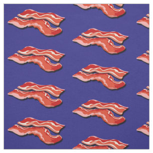 Flying Bacon Fabric Design Stof