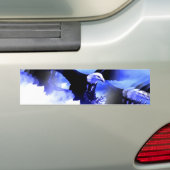 Flying Bald Eagle Bumpersticker (Op auto)