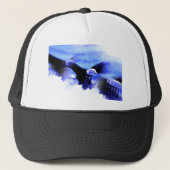 Flying Bald Eagle Trucker Pet (Voorkant)