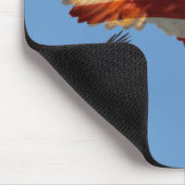 Flying Bald Eagles & U.S. Flag Patriotic Mousemat Muismat (Hoek)