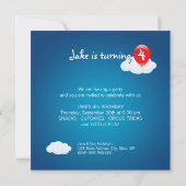 Flying Balloons Kaart (Achterkant)