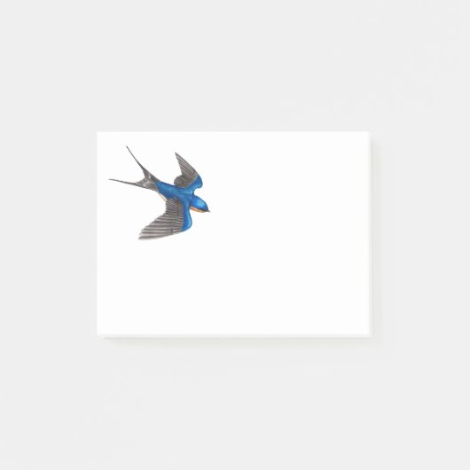 Flying Barn Swallow Post-it® Notes (Voorkant)