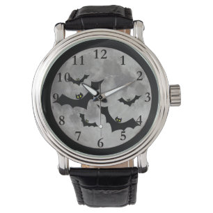 Flying Bats Mannen Horloge