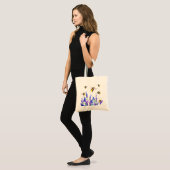 Flying Bees Canvas tas (Voorkant (model))