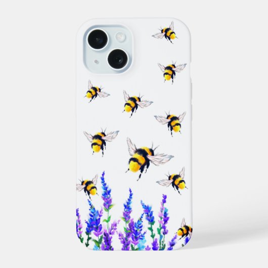 Flying Bees coque iphone (Verso)
