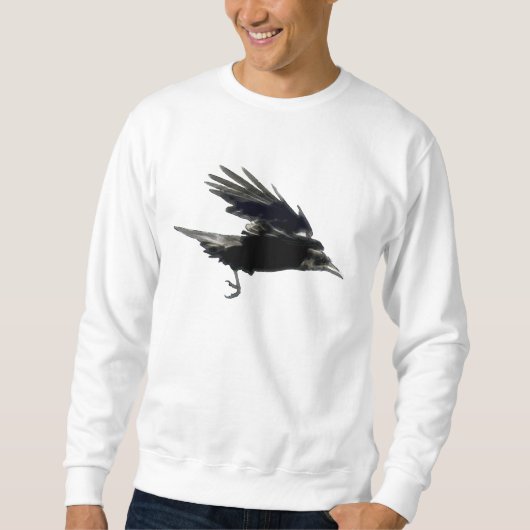 Flying Black CROW Art Mode Shirt (Voorkant)