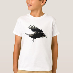Flying Black CROW Art Mode Shirt