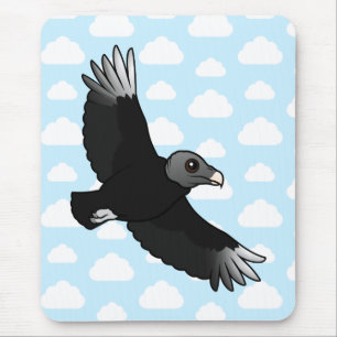 Flying Black Vulture Muismat