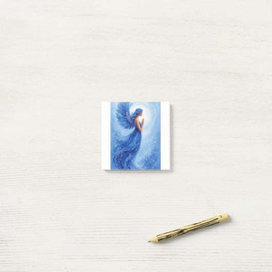 Flying Blue Angel  Post-it® Notes (Op bureau)