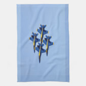 Flying Blue Angel Theedoek (Verticaal)