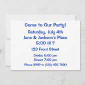 Flying Blue Jay Kaart (Achterkant)