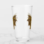 Flying Brown Bat Glas (Rechts)