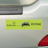 Flying BumperSticker (Op auto)