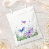 Flying Butterflies Favor Bag Bedankzakje (Geknipt)
