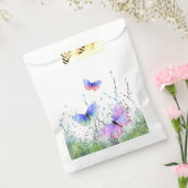Flying Butterflies Favor Bag Bedankzakje (Gezegeld)