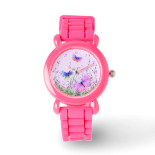 Flying Butterflies Watch Horloge