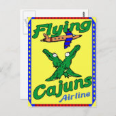 Flying Cajuns Briefkaart (Voorkant / Achterkant)