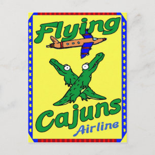 Flying Cajuns Briefkaart