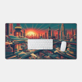  Flying Car Skyway - Retro Future Cityscape (Clavier et souris)