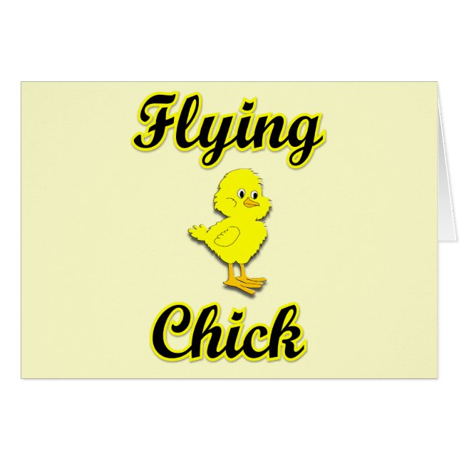 Flying Chick (Voorkant Horizontaal)