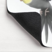 Flying Cockatiel Mousepad Muismat (Hoek)