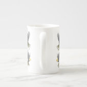 Flying Cockatiel Parrots Bone China Mok (Achterkant)