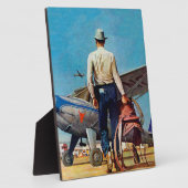 Flying Cowboy van Mead Schaeffer Fotoplaat (Zijkant)