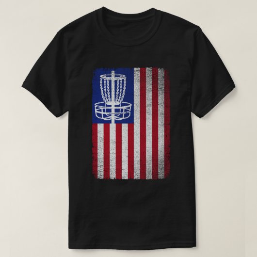 Flying Disc Golf Lover Mannen Vrouwen Amerikaanse T-shirt (Design voorkant)