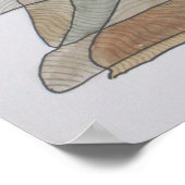 Flying Dolphin Poster (Hoek)