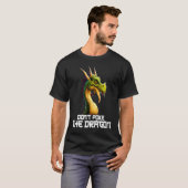 Flying Dragon Mythical Creature Japanese Legendary T-shirt (Voorkant volledig)