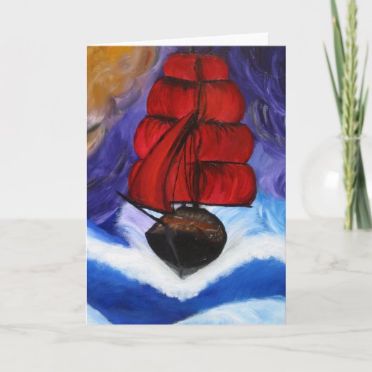 Flying Dutchman - Carte de voeux (Devant)