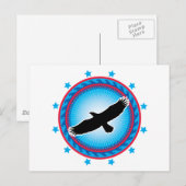Flying Eagle Briefkaart (Voorkant / Achterkant)