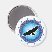 Flying Eagle Magneet (Voorkant / Achterkant)