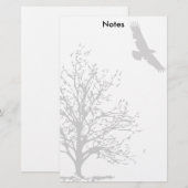 Flying Eagle Note Pad Briefpapier (Voorkant / Achterkant)