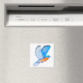 Flying Eastern Bluebird Magnet (In Situ (Lave-vaisselle))