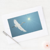 Flying Egret 1 Sticker (Envelop)