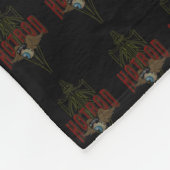 Flying Eyeball Hot Rod Fleece Deken (Hoek)