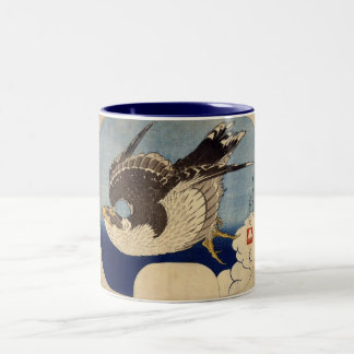 Flying Falcon Tweekleurige Koffiemok