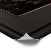 Flying Faux Window Illusion 24x24 Black Poster (Hoek)