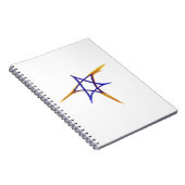 Flying Fiery Star of David Carnet (Côté Droit)
