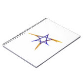 Flying Fiery Star of David Carnet (Côté gauche)