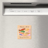 Flying Fish Kites Haiku Art Magnet (In Situ (Lave-vaisselle))