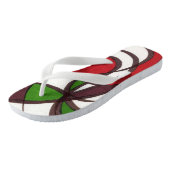 "Flying Fish" tongs abstraits. (Incliné)