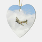 Flying Fortress Keramisch Ornament (Links)