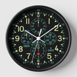 "Flying Fortress" Vliegtuig Clock